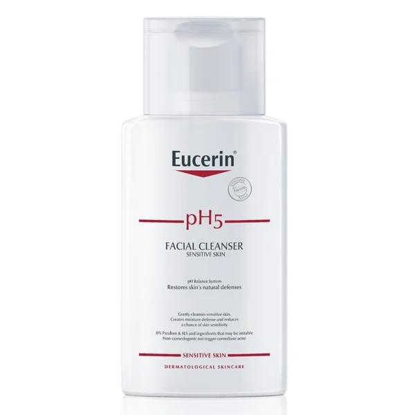 Eucerin pH5 Sensitive Skin Facial Cleanser 100ml Оригинал