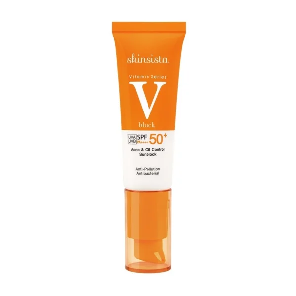 Skinsista V Acne  Oil Control Sunblock SPF 50+ PA++++ 30 Ml. Оригинал