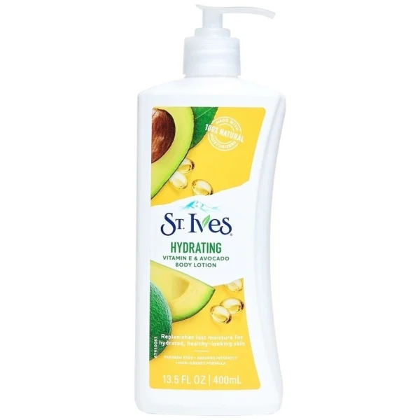 St.Ives Hydrating Vitamin E  Avocado Body Lotion 400 Ml. Оригинал