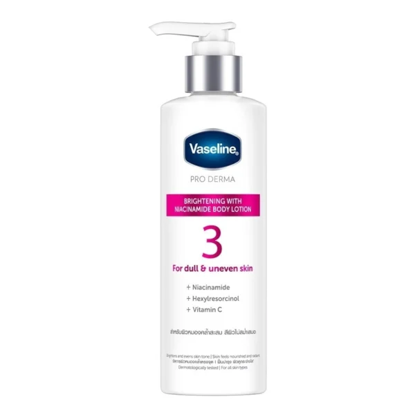 Vaseline Pro Derma Niacinamide Brightening Body Lotion 250 Ml. Оригинал