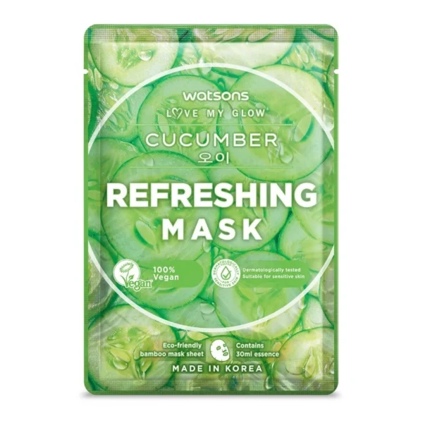 Watsons Cucumber Refreshing Mask 1sheet. Оригинал