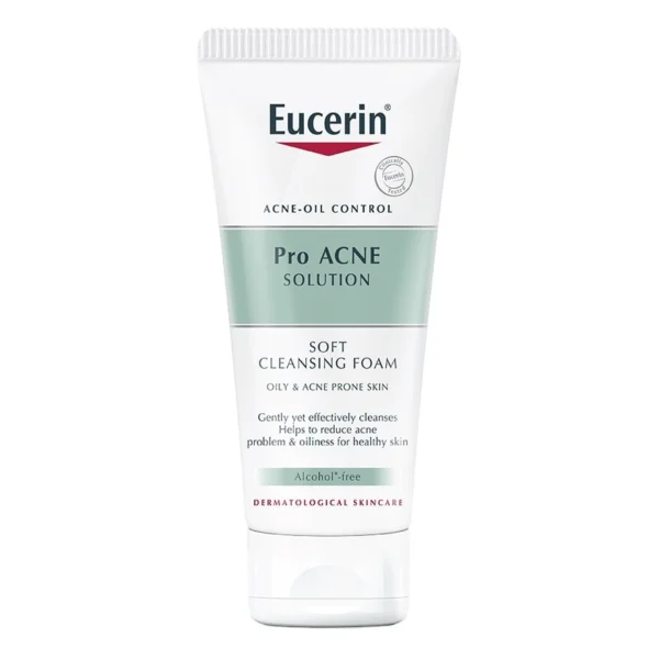 Eucerin Pro Acne Solution Soft Cleansing Foam 50 g. Оригинал