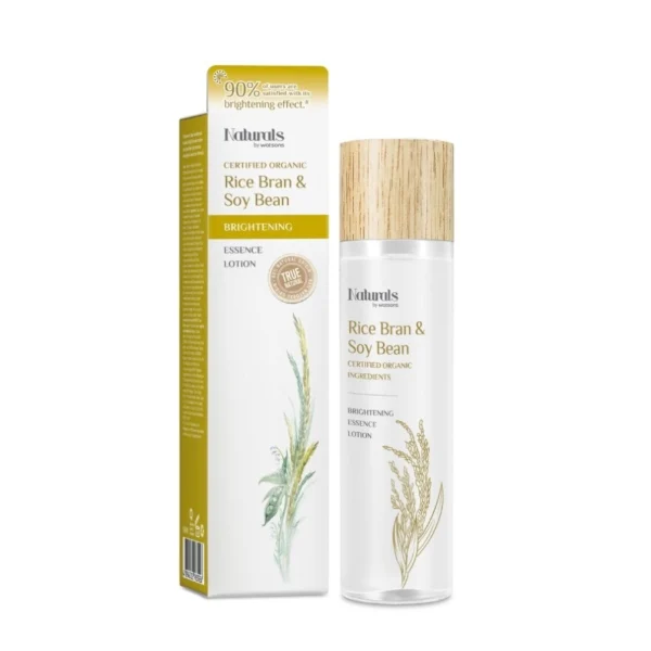 Naturals by Watsons Rice Bran Soy Bean Brightening Essence Lotion 150ml. Оригинал