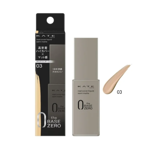 Kate Real Cover Semi Foundation 30 ml 03 Оригинал