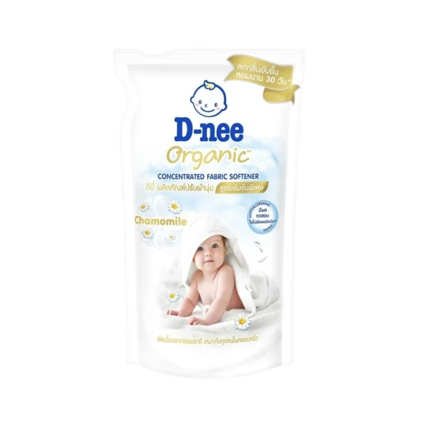 D-Nee Concentrated Fabric Softener Organic Chamomile 450 Ml. น้ำยาปรับผ้านุ่มเด็ก Оригинал