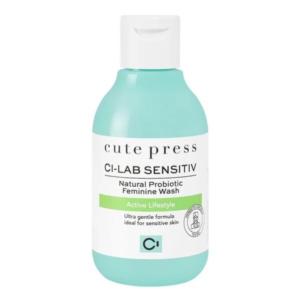 Cute Press Ci-Lab Sensitiv Natural Probiotic Feminine Wash-Active Lifestyle 150 ml. Оригинал