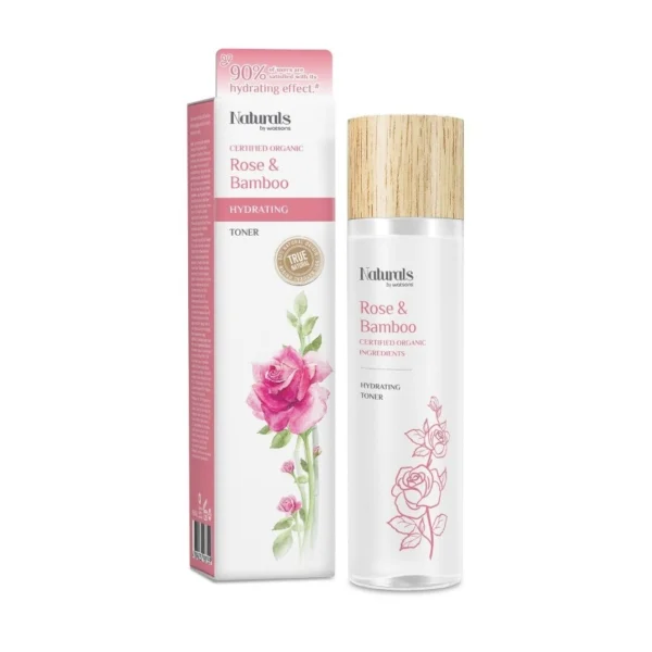 Naturals by Watsons True Natural Rose Bamboo Hydrating Toner 150ml. Оригинал
