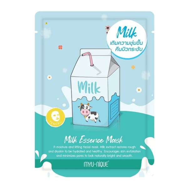 Myu-Nique Milk Essence Mask 1'S มาสก์หน้า Оригинал