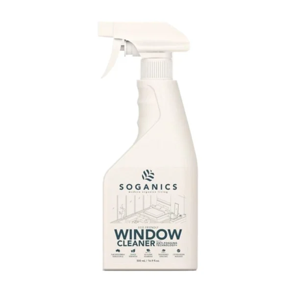 SOGANICS Window Cleaner - Fragrance-Free 500mL Оригинал