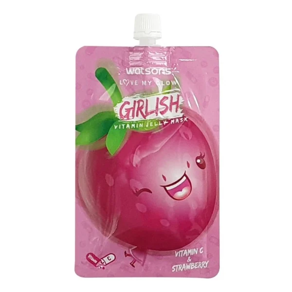 Watsons Girlish Vitamin Jelly Mask Vitamin C and Strawberry Оригинал