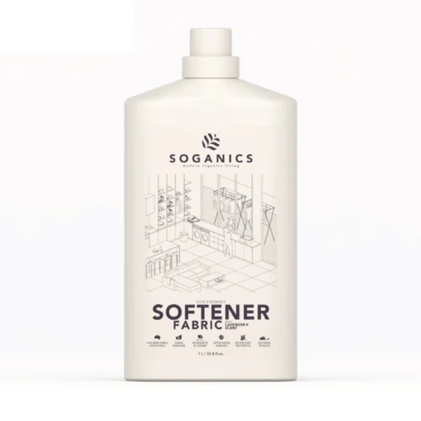 Soganics Fabric Softener Lavender Scent Organic Formula 1 Liter Оригинал