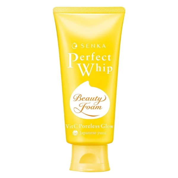 Senka Perfect Whip Vit C Poreless Glow 100 G. วิปโฟมล้างหน้า Оригинал