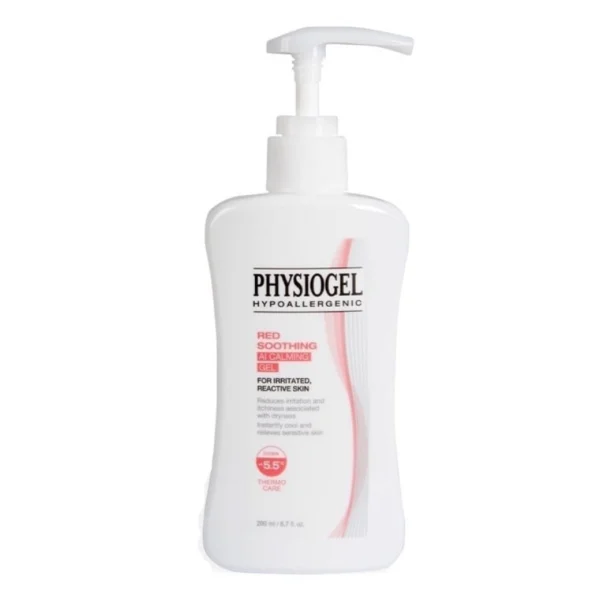 Physiogel Red Soothing AI Calming Gel 200 ml. Gel for irritated and reactive skin Оригинал