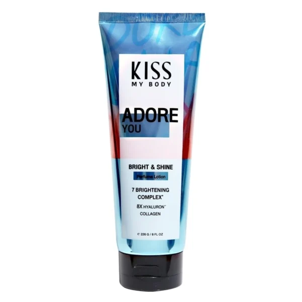 Kiss My Body Bright Shine Perfume Lotion Adore You 226 G. โลชั่นน้ำหอม Оригинал