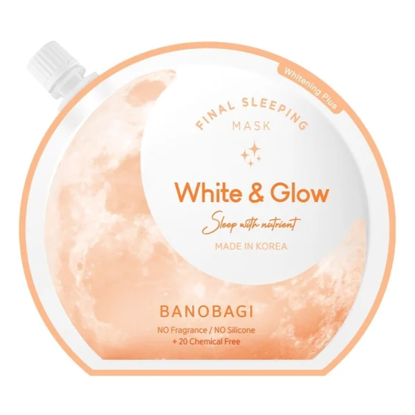 Banobagi Final Sleeping Mask White  Glow 23 Ml. มาสก์หน้า ผิวกระจ่างใส ผิวโกลว์ Оригинал