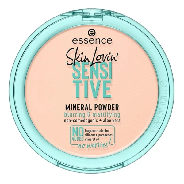 Essence Skin Lovin' Sensitive Mineral Powder 9g. 01 Оригинал