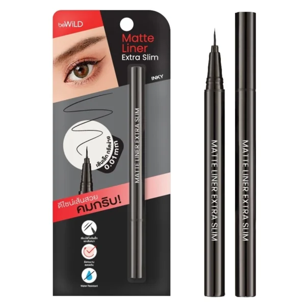 Bewild Matte Liner Extra Slim 0.8g. 01 Inky Оригинал