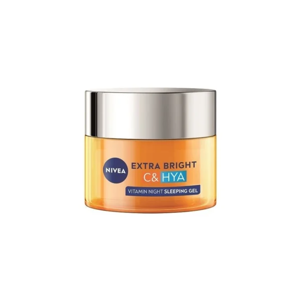 Nivea Extra Bright C  HYA Vitamin Night Sleeping Gel 50 Ml. Оригинал
