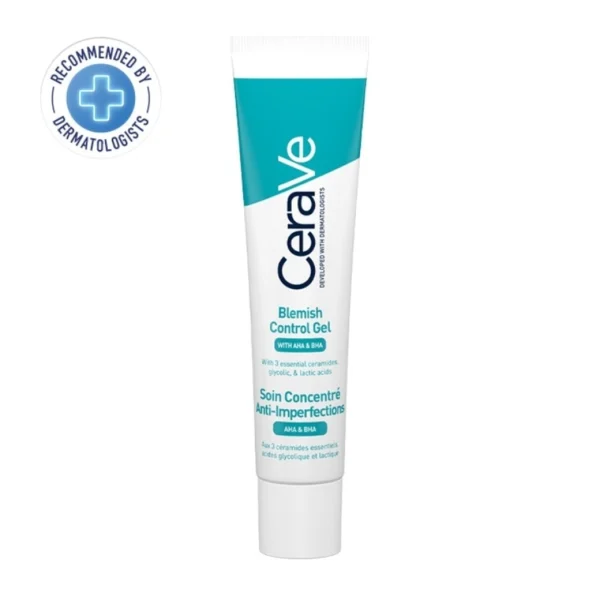 Cerave Blemish Control Gel with AHA BHA 40 ml. Facial moisturizer for blemish-prone Оригинал