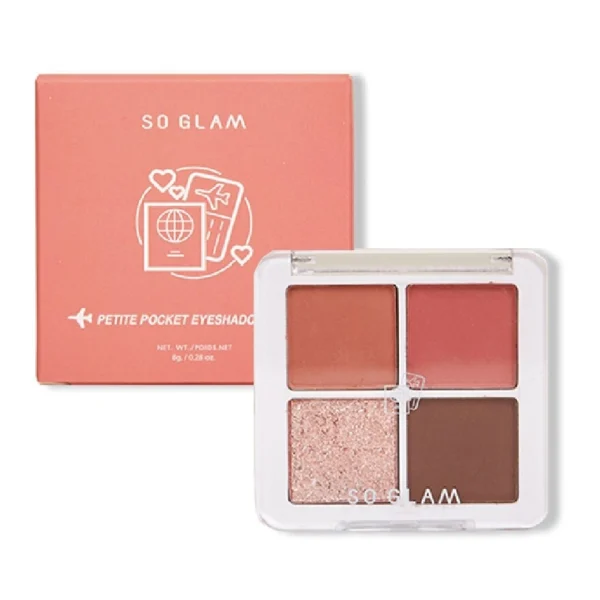 #So Glam Petite Pocket Eyeshadow 02 Оригинал