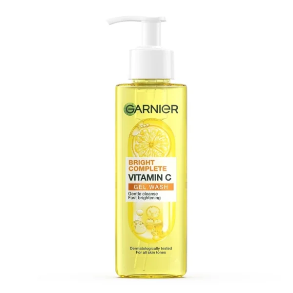 Garnier Bright Complete Vitamin C Gel Wash 120 Ml. Оригинал