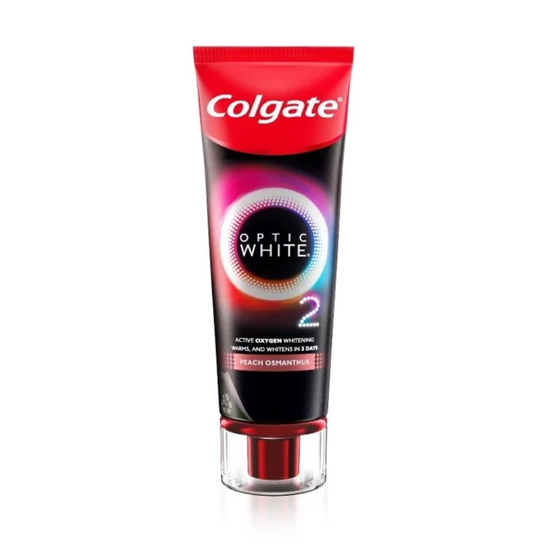 Colgate Toothpaste Optic White O2 Peach Osmanthus 85 G. Оригинал