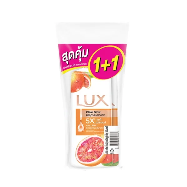 Lux Shower Cream Clear Glow 450 Ml. Twin Pack Оригинал
