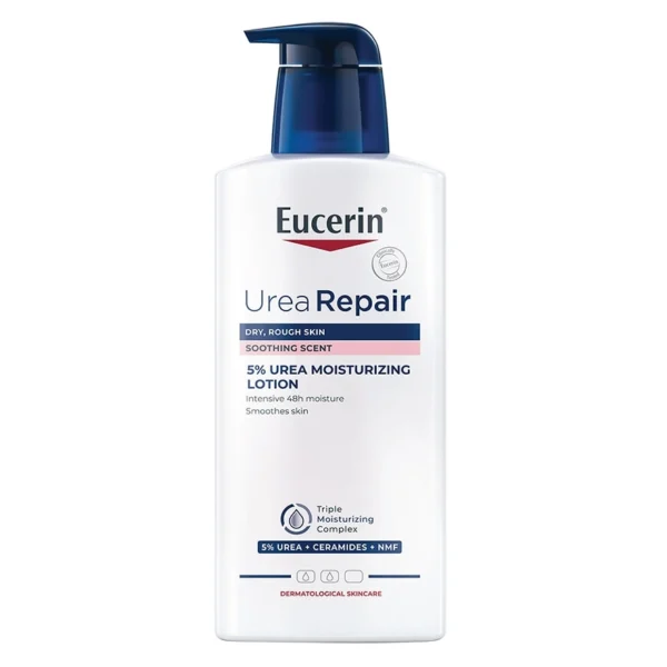Eucerin Urea Repair Plus 5 400 ml. 48H Long Lasting Hydration. Dry Rough skin Оригинал