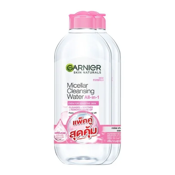 Garnier Skin Natutals Micellar Cleansing Water All-In-1 Even Sensitive Skin 400 Ml. Оригинал