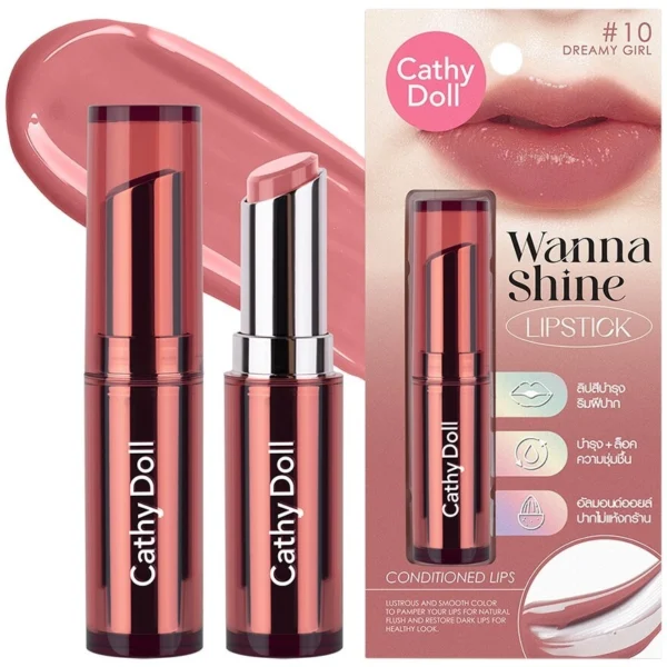 Cathy Doll Wanna Shine Lip 3g 10 Оригинал
