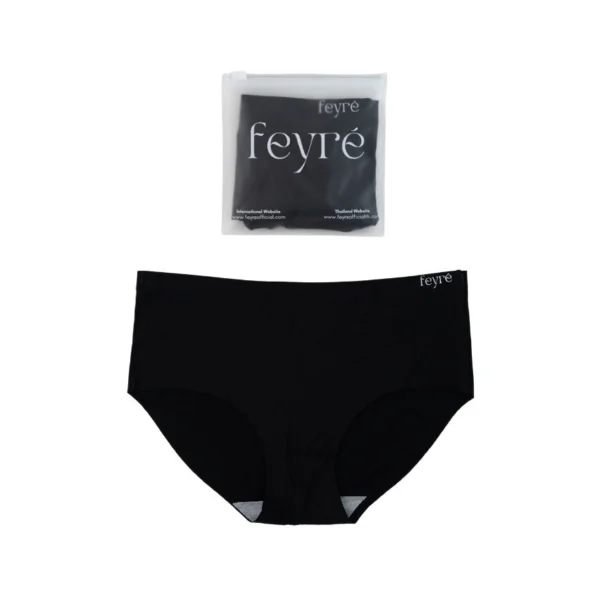 Feyre Seamless Panties Black Color Size XL Оригинал