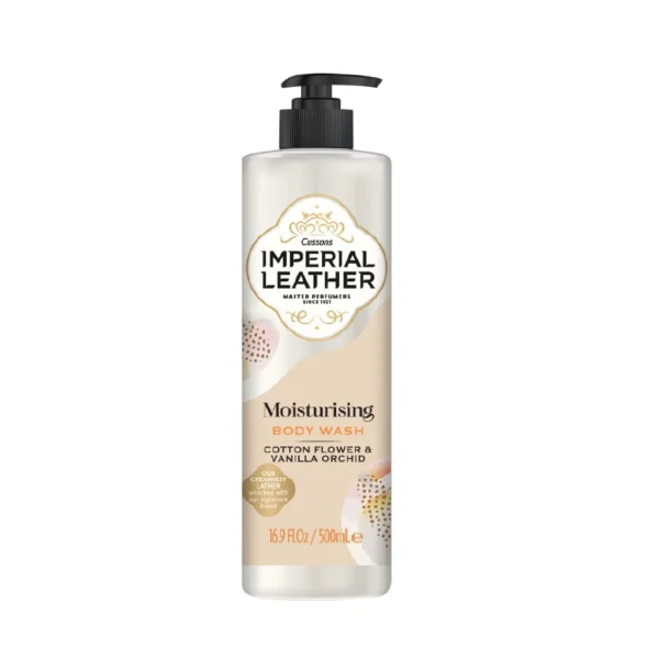 Imperial Leather Body Wash Moisturising Cotton Flower  Vanilla Orchid 500 Ml. Оригинал