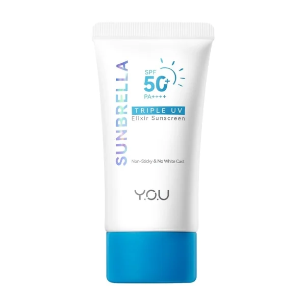 Y.O.U Sunbrella Triple UV Elixir Sunscreen SPF50+ PA++++ 40ml. Оригинал