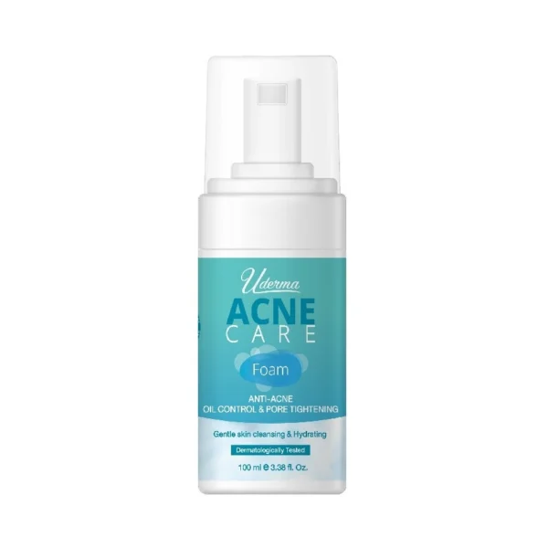 Uderma Acne Care Foam 100 Ml. วิปโฟมล้างหน้า สิว คุมมัน Оригинал