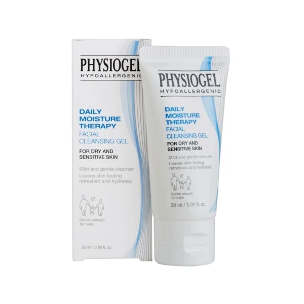 Physiogel Daily Moisture Therapy Facial Cleansing Gel 30 ml. Оригинал