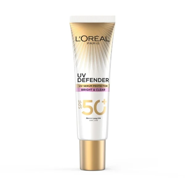 L'Oreal Paris UV Defender Bright  Clear SPF50+ PA++++ Long UVA 30 Ml. Оригинал