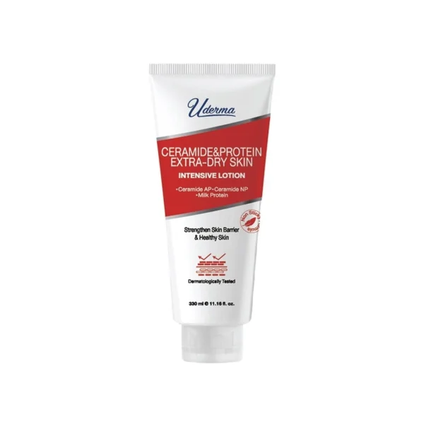 Uderma Ceramide  Protein Extra-Dry Skin Intensive Lotion 330 Ml. โลชั่น บำรุงผิวกาย Оригинал