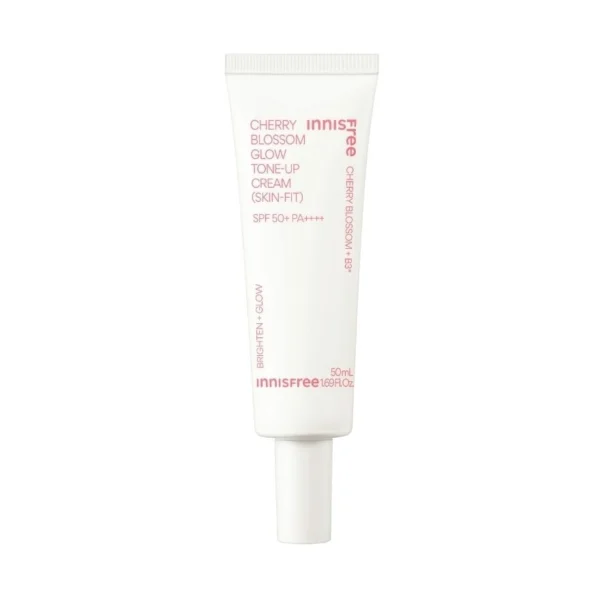 Innisfree Cherry Blossom Glow Tone Up Cream Skin Fit SPF50+ PA++++ 50 Ml. Оригинал