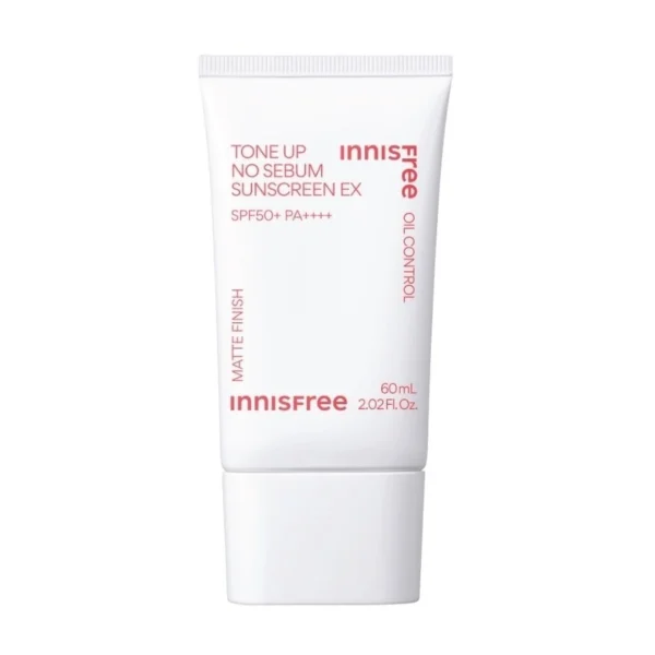 Innisfree Tone Up No Sebum Sunscreen EX SPF50+ PA++++ 60 Ml. Оригинал