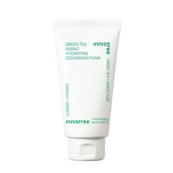 Innisfree Cleansing Foam Green Tea Amino Hydrating 150 G. โฟมล้างหน้า Оригинал