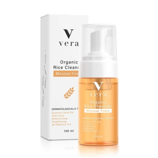 Vera Organic Rice Cleanser Mousse Foam 100 ml. Оригинал