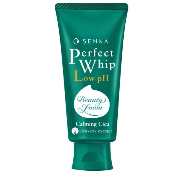 Senka Perfect Whip Low PH Calming Cica 100 G. วิปโฟมล้างหน้า ผิวแพ้ง่าย Оригинал