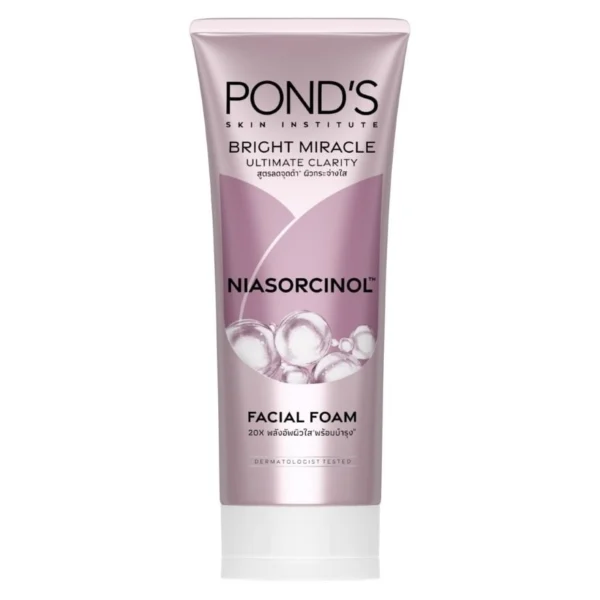 Pond'S Bright Miracle Ultimate Clarity Niasorcinol Facial Foam 90 G. Оригинал