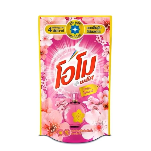 Omo Plus Concentrated Liquid Detergent Sakura Romance 600 Ml. Оригинал