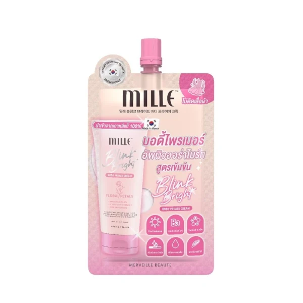 Mille Blink Bright  Body Primer Cream 15g. Оригинал