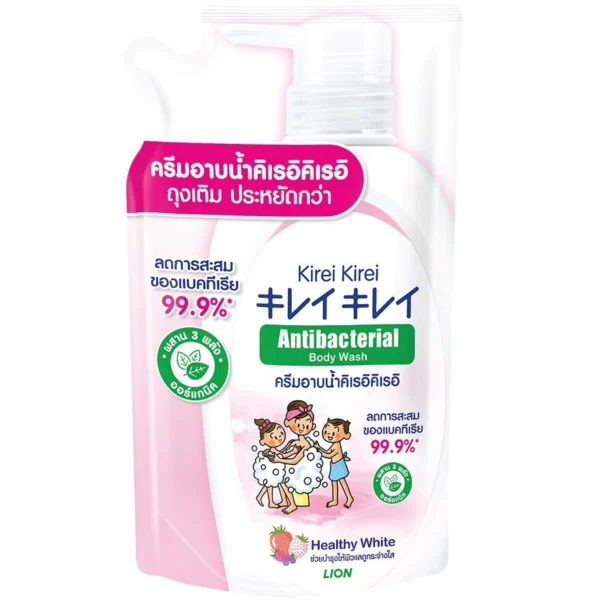 Kirei Kirei Antibacterial Body Wash Healthy White Refill 400 Ml.ครีมอาบน้ำ สบู่เหลว Оригинал