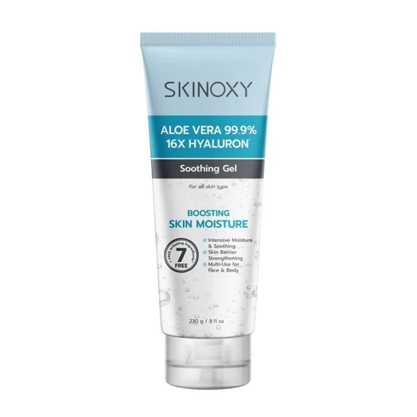 Skinoxy Aloe Vera Hyaluron Soothing Gel 230 G. เจลบำรุงผิว ว่านหางจระเข้ Оригинал