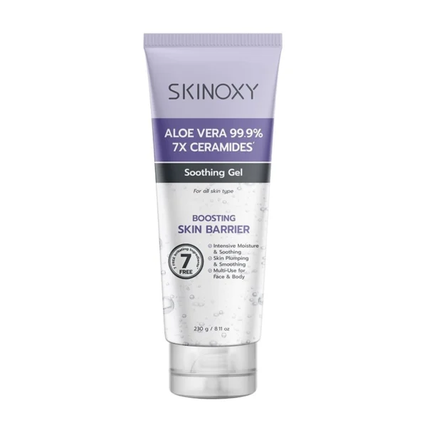 Skinoxy Aloe Vera Ceramide Soothing Gel 230 G. เจลบำรุงผิว ว่านหางจระเข้ Оригинал