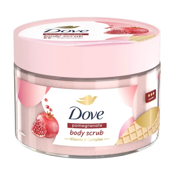 Dove Body Scrub Pomegranate 280 G. สครับ ขัดผิวกาย เนียนนุ่ม Оригинал