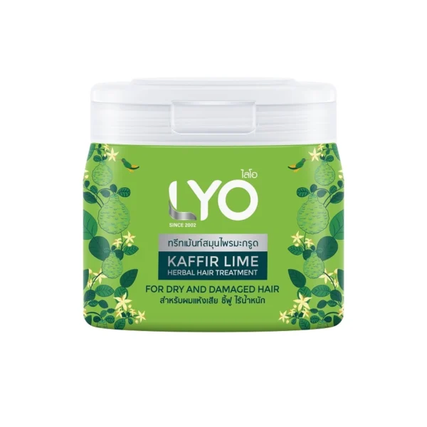 Lyo Treatment Kaffir Lime Herbal Hair 200 Ml. สมุนไพรมะกรูด ฟื้นฟูผมแห้งเสีย ชี้ฟู Оригинал